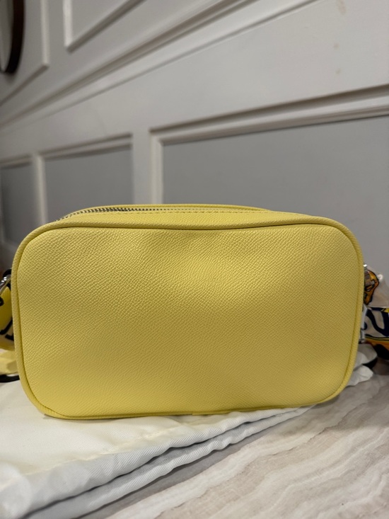 TOUS La Rue Reporter Yellow Logo Crossbody Camera Bag - Picture 7 of 17